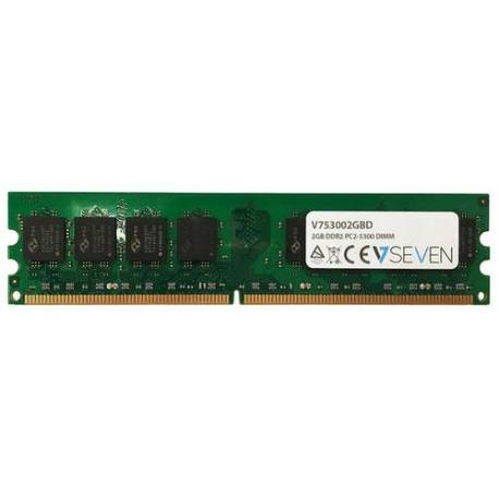 V7 MEMORIA RAM 2GB DDR2 667MHZ CL5 DIMM PC2-5300
