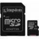 Kingston TARJETA DE MEMORIA 128GB MICRO SDXC CLASE 10 UHS-I CARD + ADAPTADOR SD