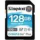 Kingston TARJETA DE MEMORIA 128GB SDXC CANVAS GO PLUS 170R C10 UHS-I U3 V30