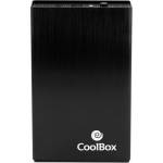 Coolbox CAJA DISCO DURO 3.5" SCA-3533 USB 3.0 NEGRO ALUMINIO
