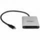 StarTech FLASH MEMORIA MULTI-LECTOR DE TARJETAS USB 3.0 CON USB-C-SD/MICROSD/CF