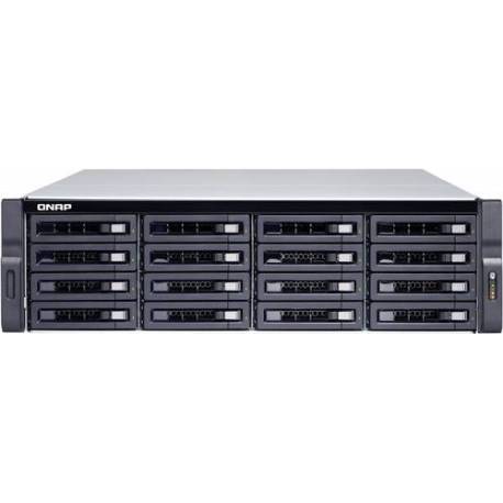 Qnap Server NAS TDS-16489U-SE1-R2 3U 16+4 BAHIAS 2.8GHZ 8C 64GB DDR4 GBE FUENTE DE ALIMENTACIÓN REDUNDANTE
