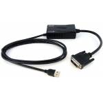 StarTech CABLE 1 8M ADAPTADOR DE VIDEO EXTERNO USB A DVI-D CONVERSOR