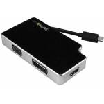 StarTech 3 EN 1 VIDEO CONVERTIDOR USB TIPO-C A VGA DVI O HDMI 4K