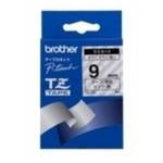 Brother TZE-121 LAMINATED TAPE 9MM 8M NEGRO ON CLEAR