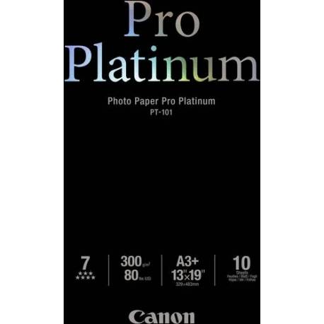 Canon PAPEL FOTOGRAFIA PRO PLATINUM PT-101 A3+ 10SH