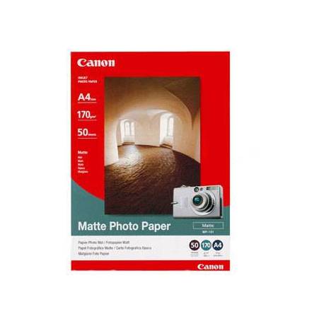 Canon MP-101 MATTE PAPEL FOTOGRAFIA A4 PAPEL MP-101 A4 50SH