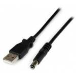 StarTech CABLE 1M CORRIENTE USB A DC 5V BARRIL TIPO N 5 5 MM