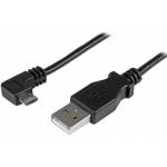 StarTech 1M A A ANGULO RECA MICRO USB CHARGE Y SYNC CABLE 28/24 AWG