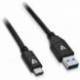 V7 CABLE USB-C A USB-A 1M NEGRO
