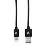V7 CABLE USB-C A USB-A 2M NEGRO