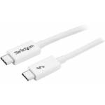 StarTech CABLE 2M THUNDERBOLT 3 USB-C 20GBPS BLANCO