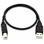 V7 CABLE 2.0 USB-A A USB-B 50CM MACHO/MACHO
