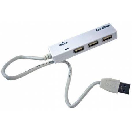 Coolbox HUB 1 PUERTO USB-A 3.0 + 3 PORT USB-A 2.0
