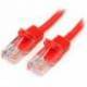 StarTech 1M CAT5E RED SIN ENGANCHE ETHERNET RJ45 CABLE MACHO-MACHO
