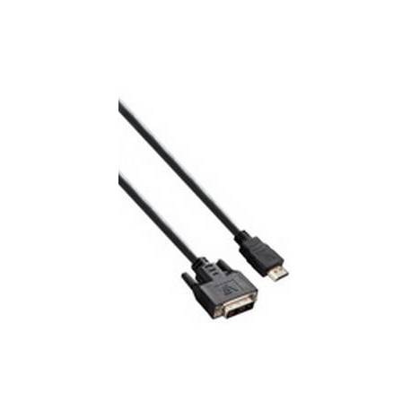 V7 HDMI DVI CABLE 2M NEGRO HDMI/DVI-D DUAL LINK MACHO/MACHO