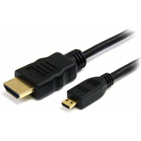 StarTech CABLE HDMI DE ALTA VELOCIDAD CON ETHERNET 1M MICRO A HDMI