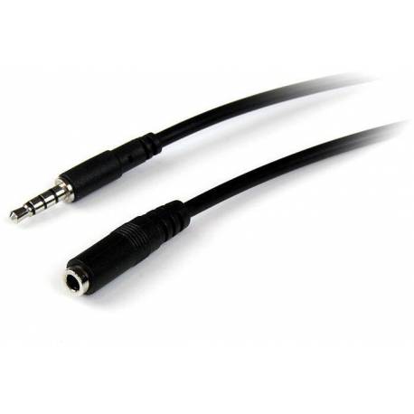 StarTech CABLE 1M EXTENSION AURICULARES TRRS AURICULARES 3 5 MM 4 PIN M A H
