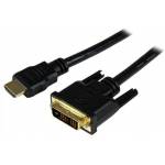 StarTech CABLE HDMI A DVI 1 5M DVI-D MACHO A MACHO ADAPTADOR NEGRO