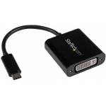 StarTech USB TIPO-C A ADAPTADOR DVI USB-C DVI VIDEO CONVERTIDOR-NEGRO