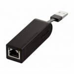 D-Link USB 2.0 10/100MBPS FASTADAPTADOR ETHERNET 5 METRE USB A-B