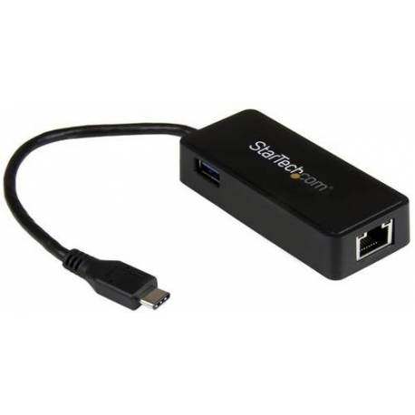StarTech USB-C A GIGABIT ADAPTADOR CON EXTRA USB PORT