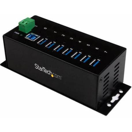 StarTech RUGGED METAL 7 PUERTOS USB 3.0 HUB DIN RAIL Y MONTAJE EN PARED HUB