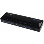 StarTech 10 PUERTOS USB 3.0 5GBPS HUB 2X1.5A CHARGE AND SYNC PUERTOS