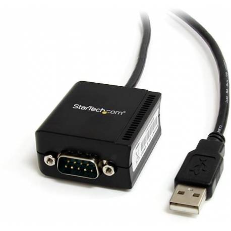 StarTech ADAPTADOR USB A 1 PUERTO SERIE RS232 FTDI AISLAMIENTO OPTICO