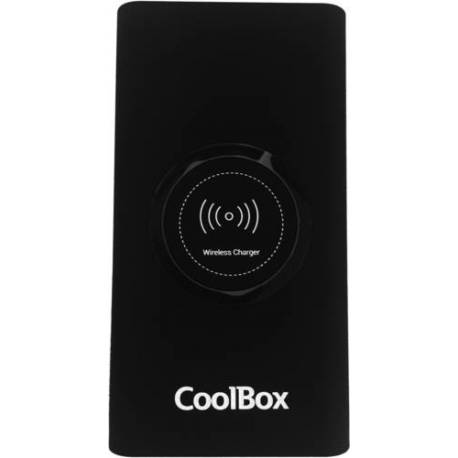 Coolbox BATERÍA EXTERNA POWERBANK QI 8000MAH NEGRO