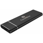 CAJA DISCO SSD M.2 SATA COOLBOX MINICHASE S31 USB 3.1 NEGRO