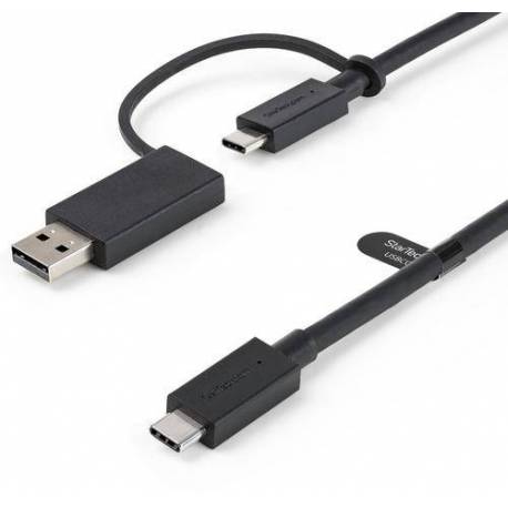 StarTech CABLE 0.9M USB-C CON ADAPTADOR USB-A - CABLE USB TIPO C
