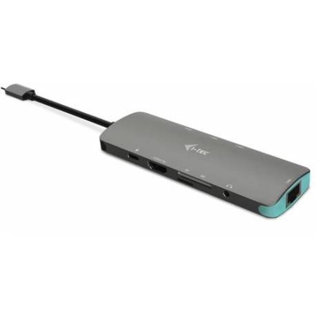 i-TEC BASE DE CONEXIÓN USB-C A HDMI LAN RJ45 USB-A