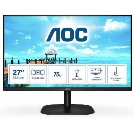 Aoc MONITOR 27" LCD 1920x1080 16:9 4MS 27B2H/EU 1000:1 VGA HDMI