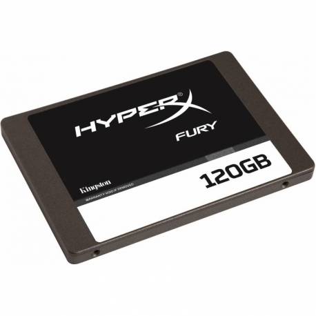 Kingston DISCO DURO 120GB SSD HYPER X FURY SATA 3 7MM CON ADAPTADOR