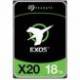 Seagate DISCO DURO EXOS X20 18TB SATA 3.5" 7200RPM 6GB/S 512E/4KN