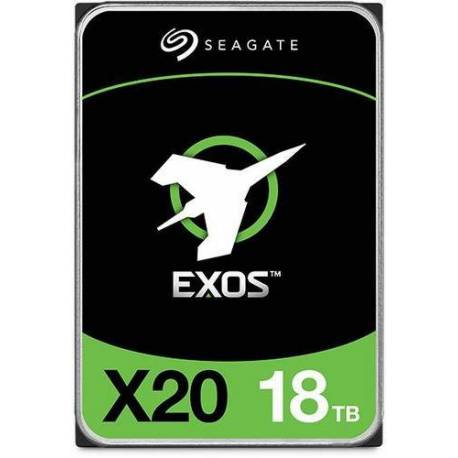 Seagate DISCO DURO EXOS X20 18TB SATA 3.5" 7200RPM 6GB/S 512E/4KN