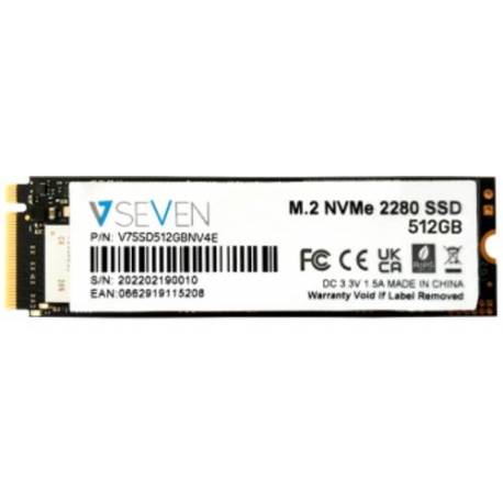 V7 DISCO DURO 512GB SSD NVME GEN4X4 M.2 3D TLC 7100MB/S