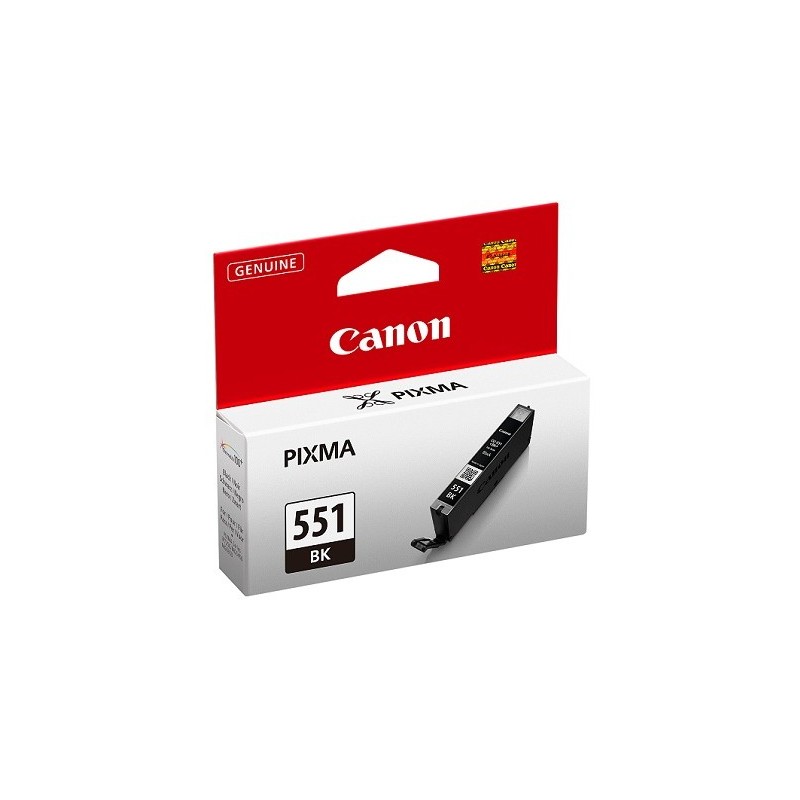 Canon CLI-551 BK NEGRO TANQUE TINTA Canon CLI-551 BK NEGRO TANQUE TINTA